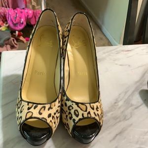 Beautiful Christian louboutin shoes
